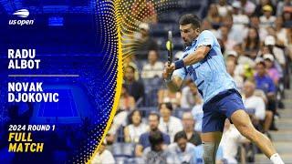 Radu Albot vs. Novak Djokovic Full Match | 2024 US Open Round 1