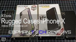 Rugged Cases with Drop Protection by X-Doria for the iPhone X