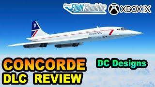 Concorde Review (DC Designs) | Microsoft Flight Simulator XBOX SERIES X/S