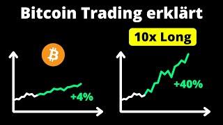 Bitcoin Hebel Trading einfach erklärt (mit Animationen)