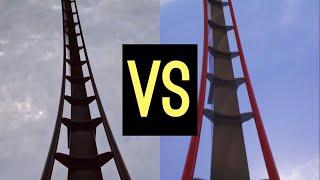 Iron Menace VS Dr Diabolical’s Cliffhanger POV Comparison