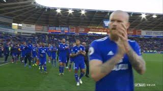 Emotional scenes as Cardiff City relegated from Premier League after loss to Crystal Palace