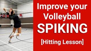 Improve your Volleyball Spiking - Hitting Lesson