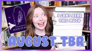 how many books is too many books? august tbr ft battleathon