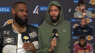 Lakers vs Nuggets | Lakeshow Postgame Interviews x Highlights: LeBron, AD, Rui, Austin & Darvin Ham