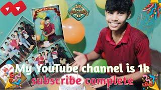 1K subscriber complete for celebration  #treanding #shorts viral video #my first vlog