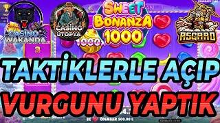 SWEET BONANZA 1000 Yeni Oyun  SLOT OYUNLARI | TAKTİKLERLE AÇTIK.. big bass bonanza gates of olympus