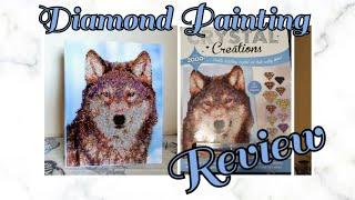 Diamond Painting Review | Crystal Creations from B&M Bargains