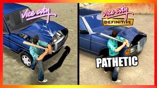 GTA Vice City (Definitive Edition) is A DISASTER