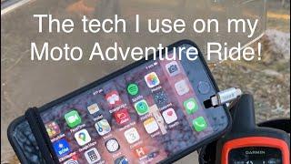 The gadgets & tech I use on my Moto Adventure Ride