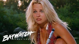 Pamela Anderson's First Ever Scene On Baywatch Introducing CJ | Baywatch Remastered