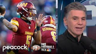 Washington Commanders 'far from done' after defeating Eagles | Pro Football Talk | NFL on NBC