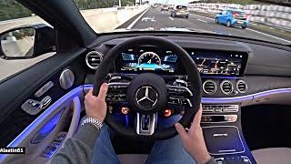 THE MERCEDES AMG E63 S 2024 TEST DRIVE BY ALAATIN61