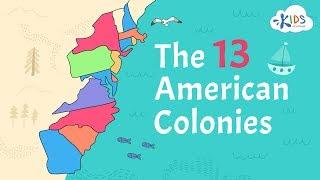 13 American Colonies | US History | Kids Academy