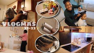 KITCHEN IMPROVEMENTS  | DOCTOR VISIT 🫠 | THEY HAVE ME COLLECTING THIS  #vlogmas 21-22 