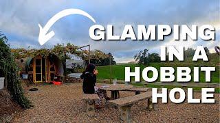 Glamping in a HOBBIT HOLE: Amazing UNIQUE STAY in New Zealand