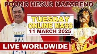 LIVE: Quiapo Church Online Mass Today · 11 March 2025 (Tuesday) · Rev. Fr. Douglas D. Badong