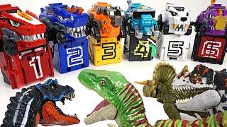 Dinosaur army appeared in Tayo town! Power Rangers and DinoCore combination attack!! - DuDuPopTOY