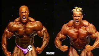 Phil Heath (5th Place) VS Jay Cutler (1st Place) Physique Comparison at 2009 Mr. Olympia