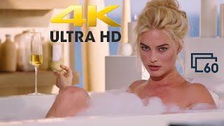 Margot Robbie in The Big Short (Bath Scene) || 4K Ultra HD