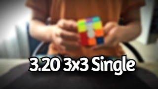 Easiest Scramble Of My Life | 3.20 3x3 Single w/ XXX Cross + Oll Skip