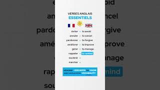 Les verbes essentiels en anglais 