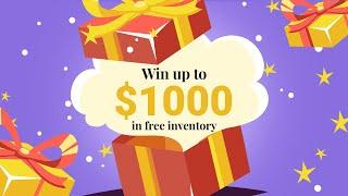 Rate, Review, and Win $1,000 in Free Inventory