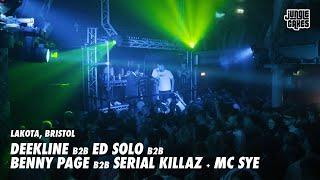 DEEKLINE B2B ED SOLO B2B BENNY PAGE B2B SERIAL KILLAZ - 10 Years Of Jungle Cakes | Live From Lakota