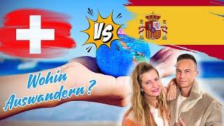 Auswandern nach Spanien oder Schweiz ?  Für Familien mit Kindern