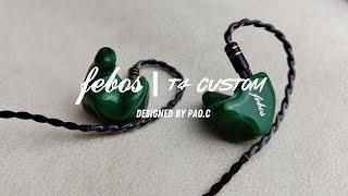 Hisenior T4 Custom in-ear monitor + Air4C UPOCC cable