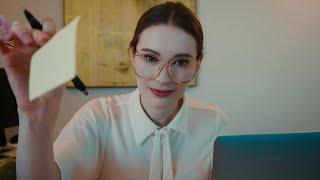 A day at the office with your eccentric co-worker | ASMR