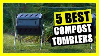 TOP 5: Best Compost Tumbler 2023 | for Home and Garden Waste