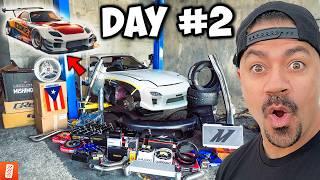 Rebuilding a Mazda RX-7 in Puerto Rico to be +600 HORSEPOWER! PT 2