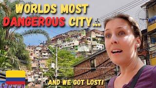 We GOT LOST in the WORLDS MOST DANGEROUS City Comuna 13 Medellin, Colombia