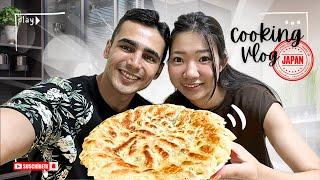 با هم غذای ژاپنی درست کردیم!| چقدر خوب شدزوج ایرانی ژاپنی #ولاگ | We cooked Japanese FOOD