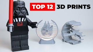 12 COOL 3D Prints YOU MUST SEE | BEST 3D Printing Ideas