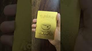 Ultra Pikachu GX - Golden Pokémon Card