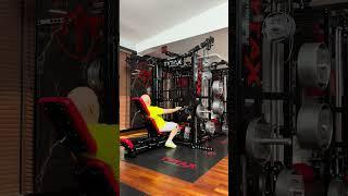 ULTIMATE HOME GYM - Chest training on TYTAX! #motivation #sports #smithmachineshoulderpress #homegym