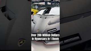 The Room Holds Over 200 Million In Hypercars 