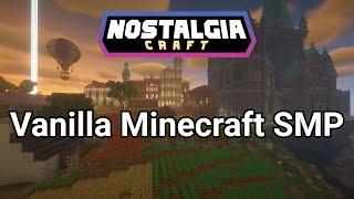 The BEST Vanilla Minecraft SMP | NostalgiaCraft | Java + Bedrock | 1.21.X