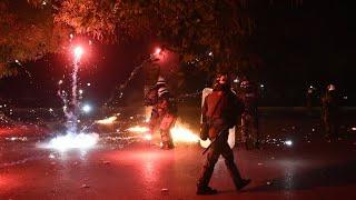 Straßenschlachten in Athen nach Gedenkmarsch