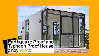 How to build an earthquake proof and typhoon proof house | PinoyHowTo