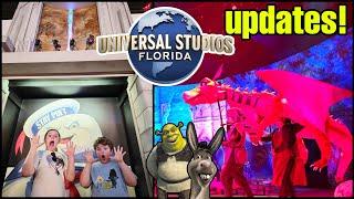 Universal Studios Florida Updates & New Camera! DreamWorks Land & Tribute Store