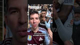 Robbed By Referee  | Aston Villa 0-0 Juventus - Instant Reaction