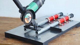 Sliding Angle Grinder Stand || Make A Angle Grinder Miter Saw