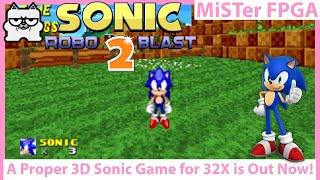 A NEW 3D Sonic Game for Sega 32X! Sonic Robo Blast 2!