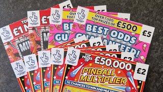 £30 Mix of Allwyn UK National Lottery Scratch Cards