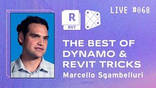 12 Years Worth of Dynamo & Revit tricks with Marcello Sgambelluri | BIM Pure Live #068