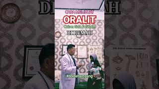 Cara Membuat Oralit Atau Cairan Gula Garam ! #ruralhealthcare