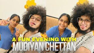 A fun evening with Mudiyan chettan | Shivani Menon | Rishi K | #shivanimenon #rishi